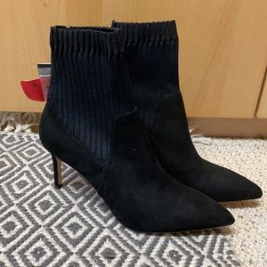 NWT ZARA sock booties